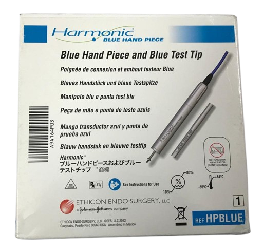 Box Packed Harmonic™ Blue Hand Piece
