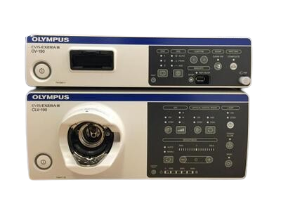 Olympus™ CV-190 and CLV-190 with Water bottle and Connecting cable and keyboard