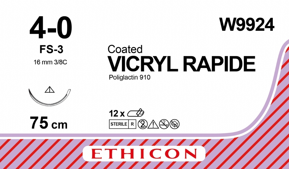 W9924 - VICRYL RAPIDE (polyglactin 910) Suture