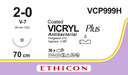 VCP999H - COATED VICRYL Plus Antibacterial (polyglactin 910) Suture