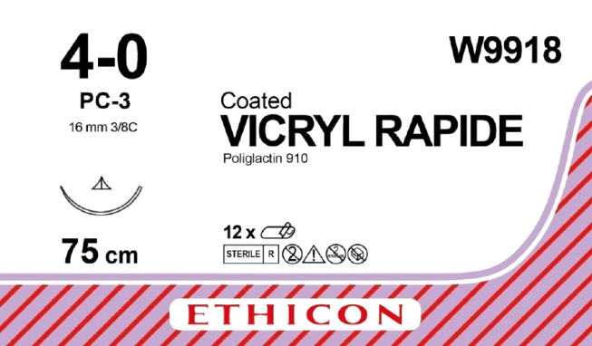 W9918 - VICRYL RAPIDE (polyglactin 910) Suture