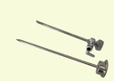 3mm diamtere, 11cm length Trocar with obturator-sheath and stopcock
