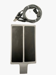 Silicone reusable grounding pad with cord